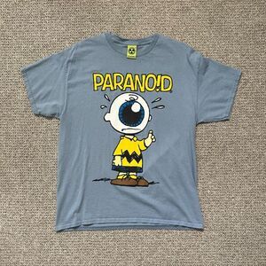 Paranoid Charlie Brown Shirt